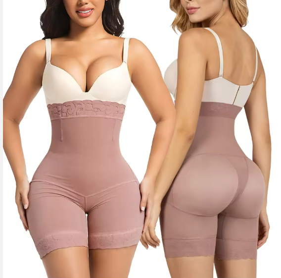 High-Waist Tummy Control Shaping Shorts Butt-Lift Shapewear