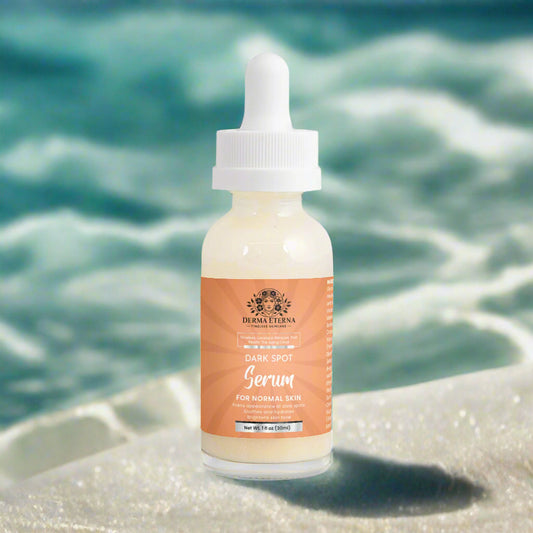 Sérum anti-taches brunes pour peaux normales, à l'acide kojique et aux antioxydants | Fabriqué aux États-Unis | Traitement sûr de l'hyperpigmentation et du mélasma