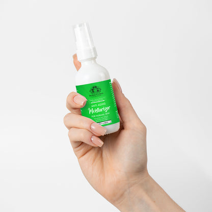 Crème hydratante anti-âge VVS Luxe Glow pour peaux normales – Formule hydratante, raffermissante et anti-rides