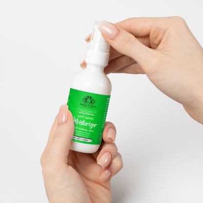 Crème hydratante anti-âge VVS Luxe Glow pour peaux normales – Formule hydratante, raffermissante et anti-rides