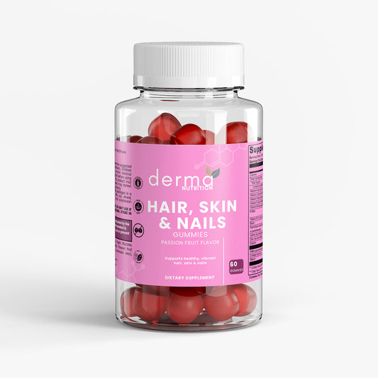 Derma Eterna Hair Growth Gummies for Hair, Skin & Nails