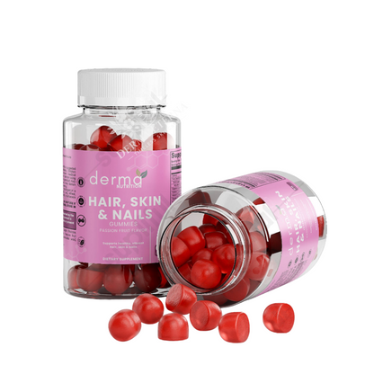 Derma Eterna Hair Growth Gummies for Hair, Skin & Nails