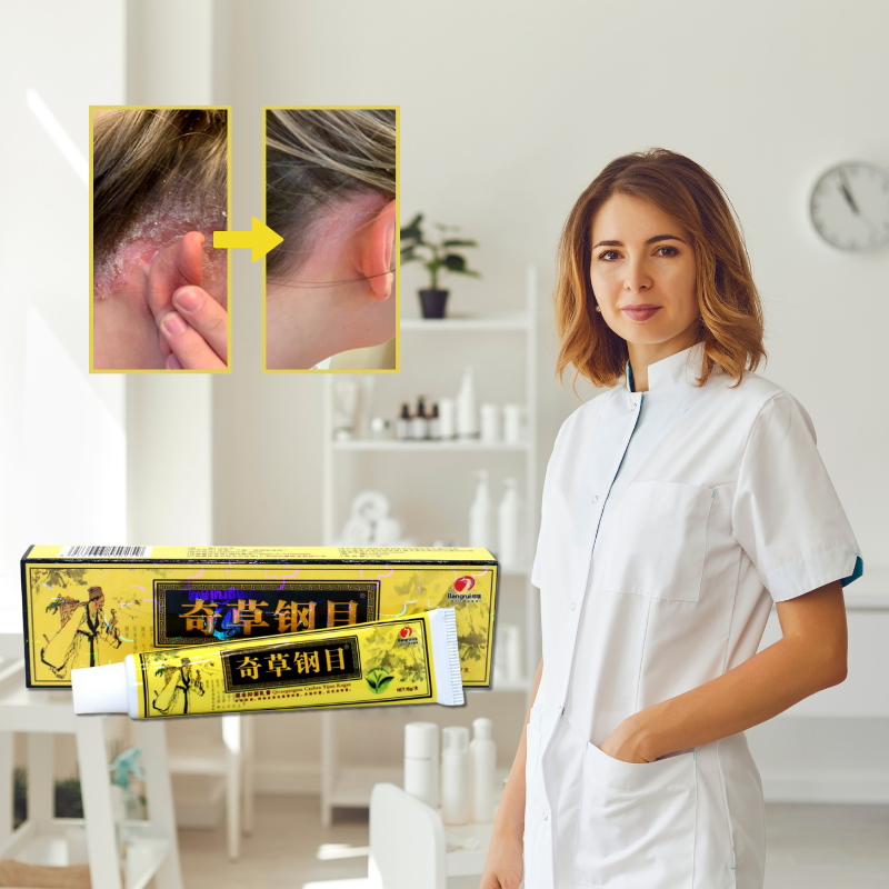 Derma Eterna™ Crème naturelle à base de plantes pour l'eczéma et le psoriasis