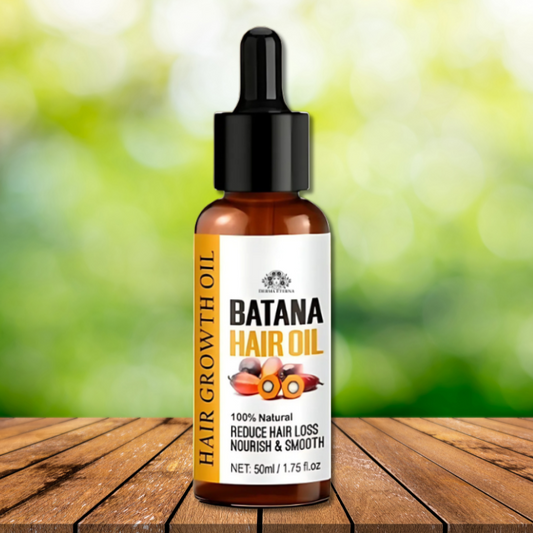 Huile de croissance capillaire DermaEterna™ Batana | Repoussez des cheveux plus épais et plus longs RAPIDEMENT !