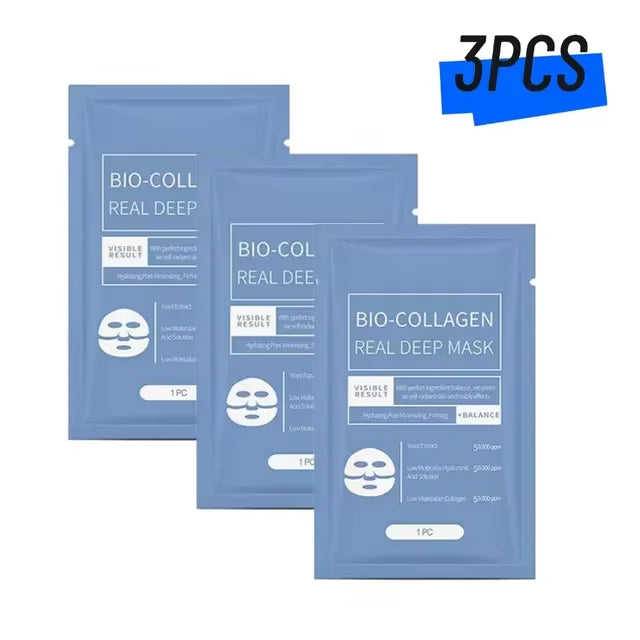 Masque visage au collagène bio Derma Eterna - Anti-âge et hydratant