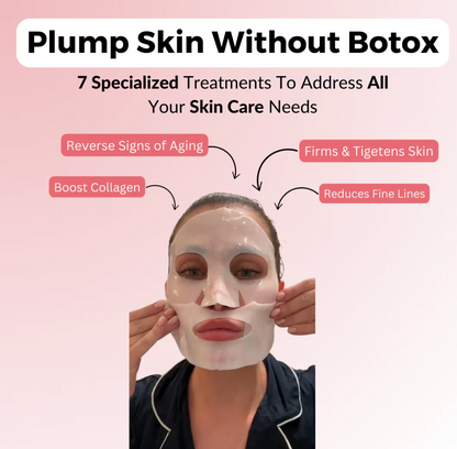 Masque visage au collagène bio Derma Eterna - Anti-âge et hydratant