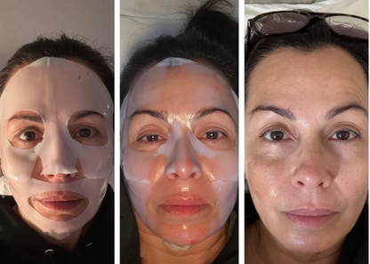 Masque visage au collagène bio Derma Eterna - Anti-âge et hydratant