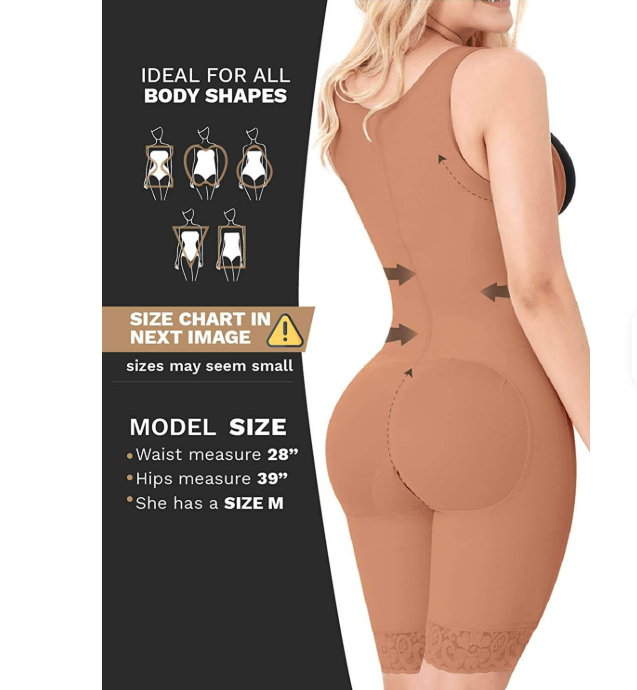 Solana Lace Elegance – Firm Compression Full‑Body Shapewear Bodysuit