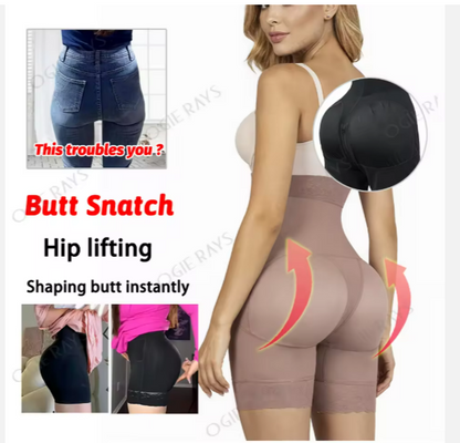 High-Waist Tummy Control Shaping Shorts  Butt-Lift Shapewear