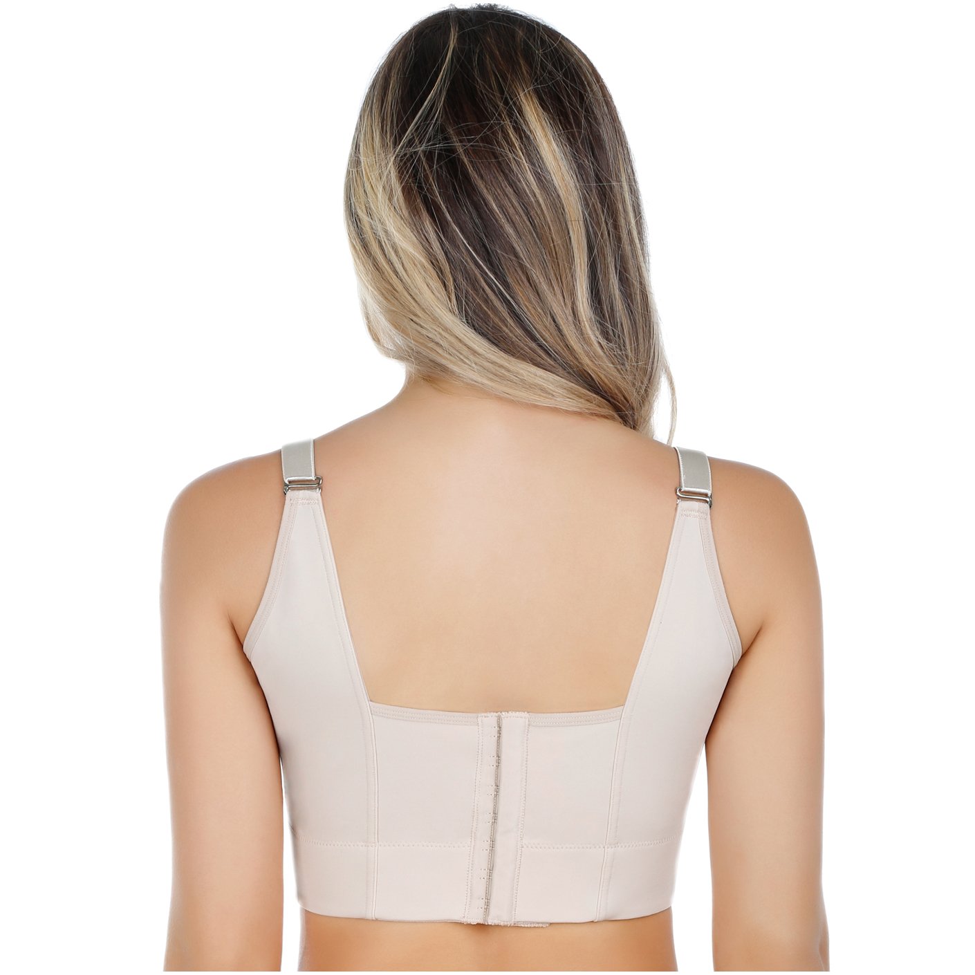 Luxury Deep-Cup Faja Bra – Full-Back Smoothing Shaping Fajas with Lift