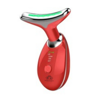 EMS RED LIGHT THERAPY FACE NECK LIFT WRINKLE REMOVER TIGHTEN MASSAGER