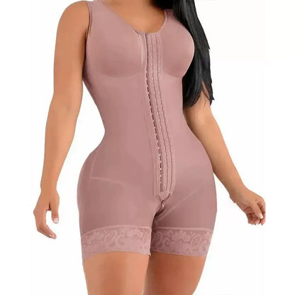 Zipper One-Piece Slimming Waist Butt Lifter Shapewear