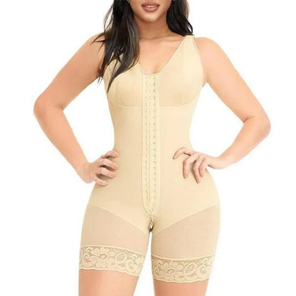 Zipper One-Piece Slimming Waist Butt Lifter Shapewear