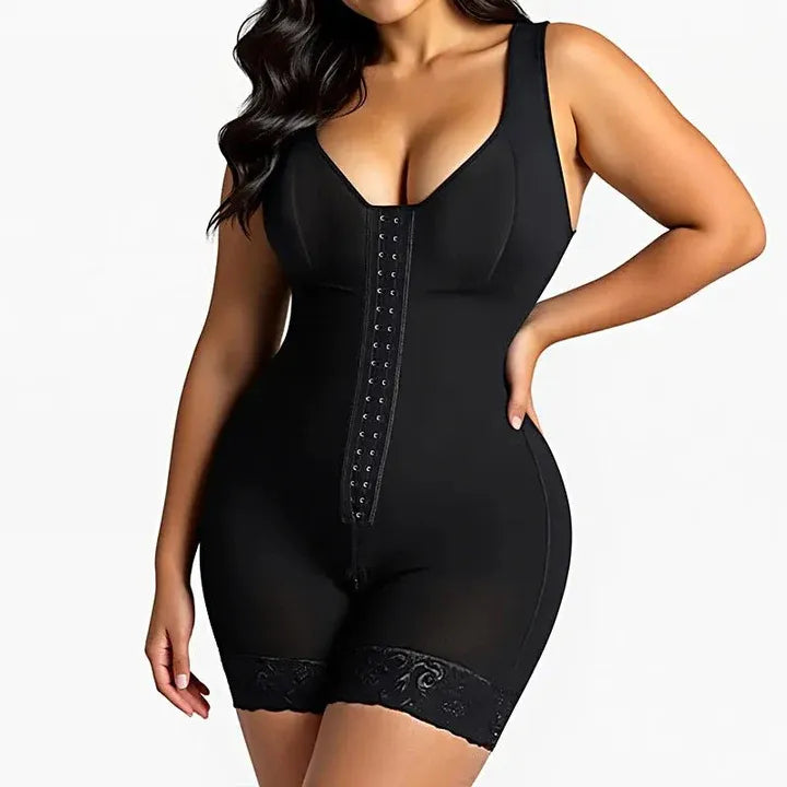 Zipper One-Piece Slimming Waist Butt Lifter Shapewear
