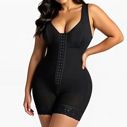 Zipper One-Piece Slimming Waist Butt Lifter Shapewear