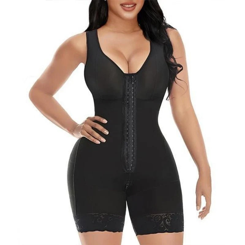 Zipper One-Piece Slimming Waist Butt Lifter Shapewear