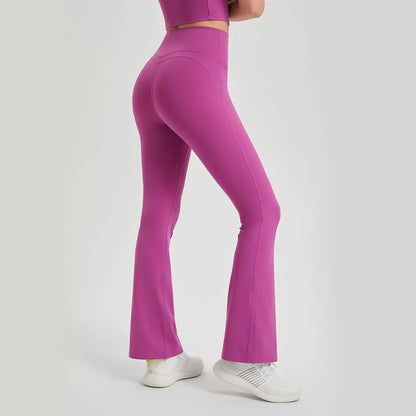 Antibacterial Flared Yoga Pants Leggings
