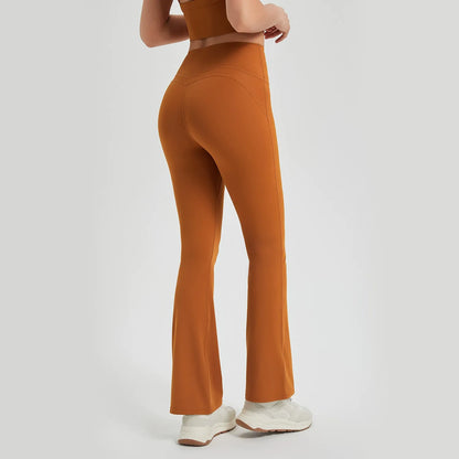 Antibacterial Flared Yoga Pants Leggings