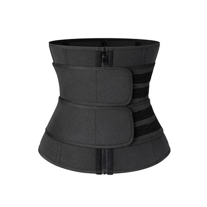 Zippered Slimming Belt Fitness Waist Trainer
