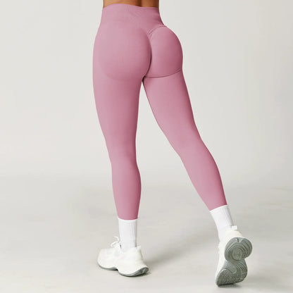 Scrunch Seamless Peach Hip Yoga Pants