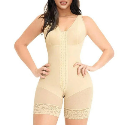 Zipper One-Piece Slimming Waist Butt Lifter Shapewear
