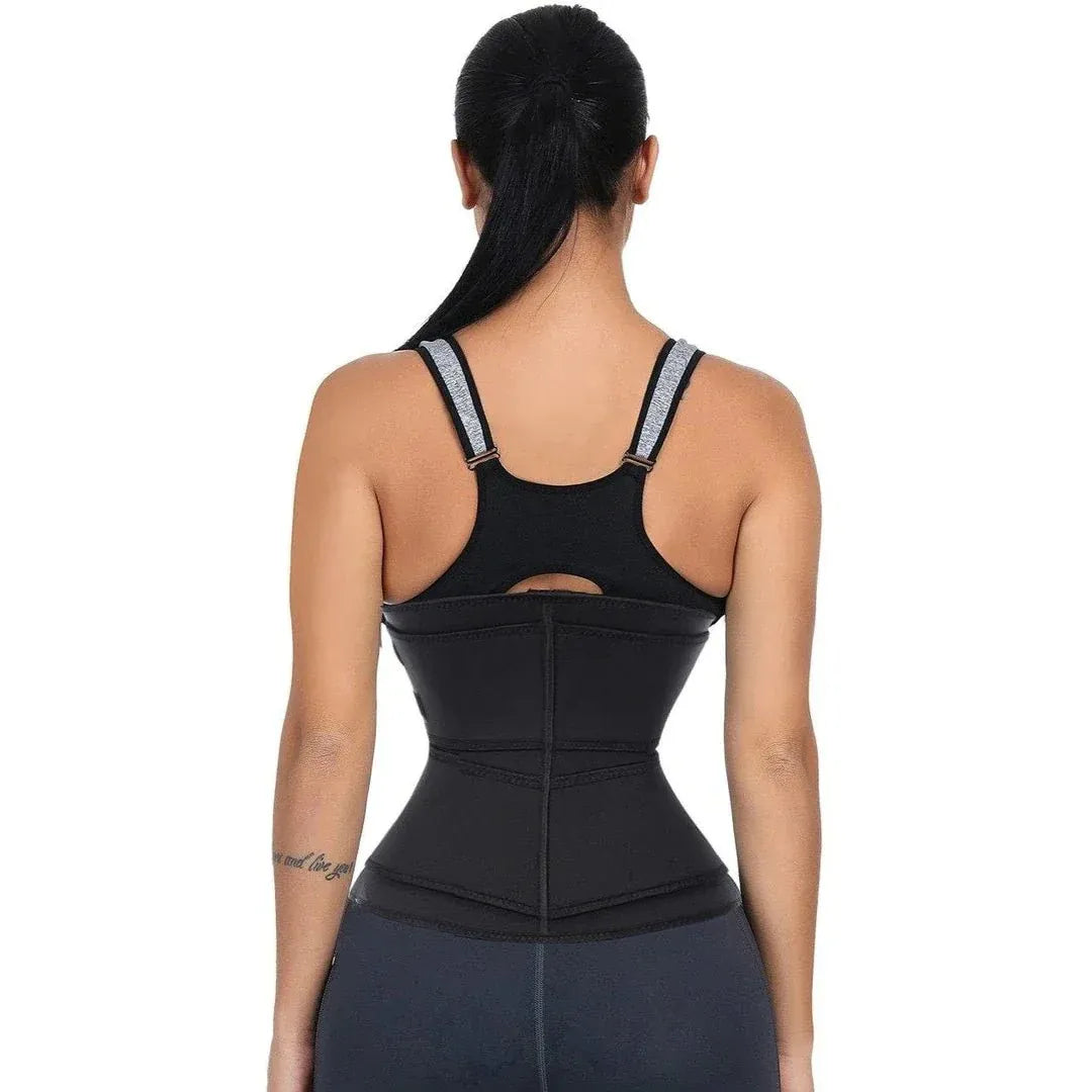 Zippered Slimming Belt Fitness Waist Trainer