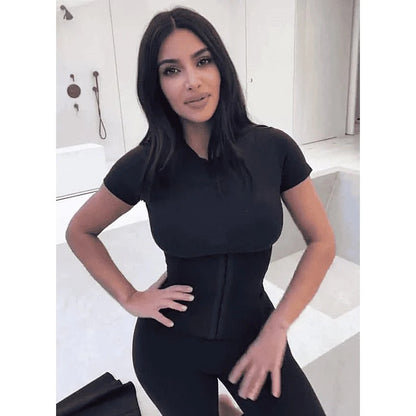 Zippered Slimming Belt Fitness Waist Trainer